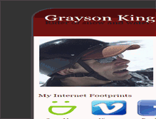 Tablet Screenshot of graysonking.com